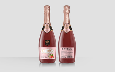 STRAWBERRY SPARKLING WINE