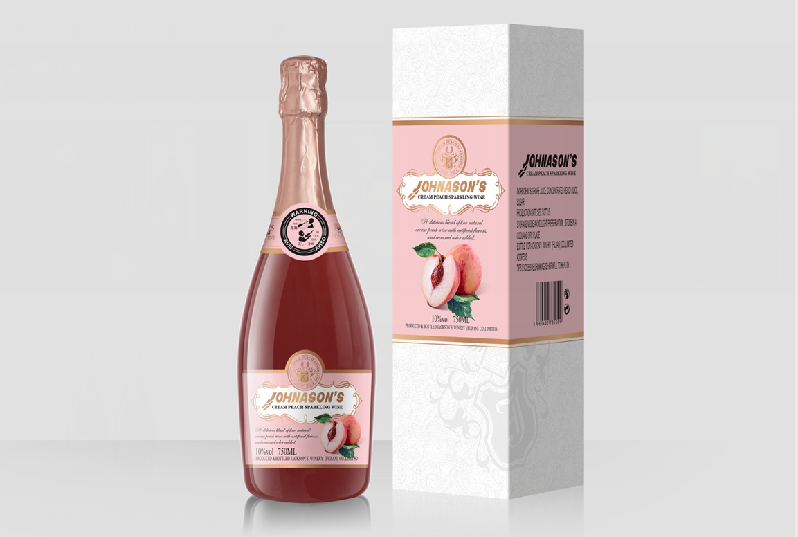 PEACH SPARKLING WINE